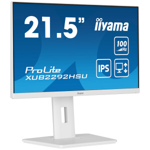 iiyama ProLite XUB2292HSU-W6 computer monitor 54,6 cm (21.5") 1920 x 1080 Pixels Full HD LED Wit