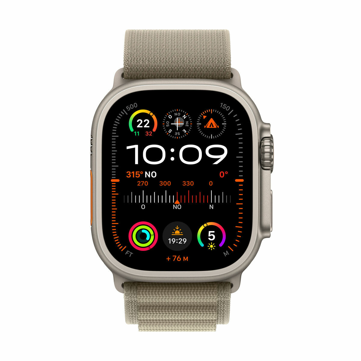 Smartwatch Apple Watch Ultra 2 Gouden Olijf 1,9" 49 mm - Afbeelding 3