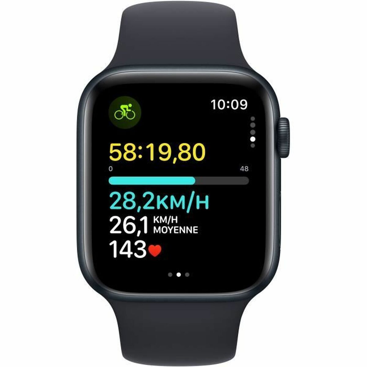 Smartwatch Apple SE Zwart 44 mm - Afbeelding 3