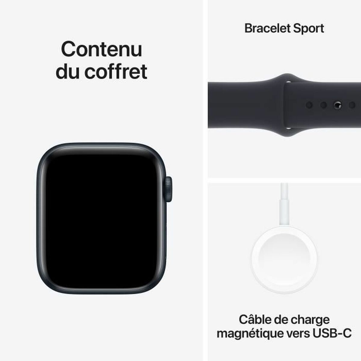 Smartwatch Apple SE Zwart 44 mm - Afbeelding 2