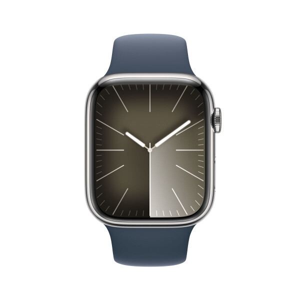 Smartwatch Apple S9 1,9" Blauw Zilverkleurig Ø 45 mm