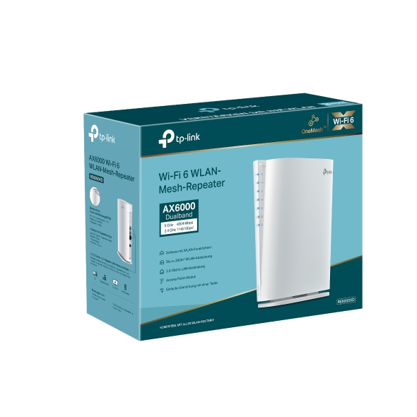 TP-Link AX6000 Mesh Wi-Fi 6 Wit - Afbeelding 5