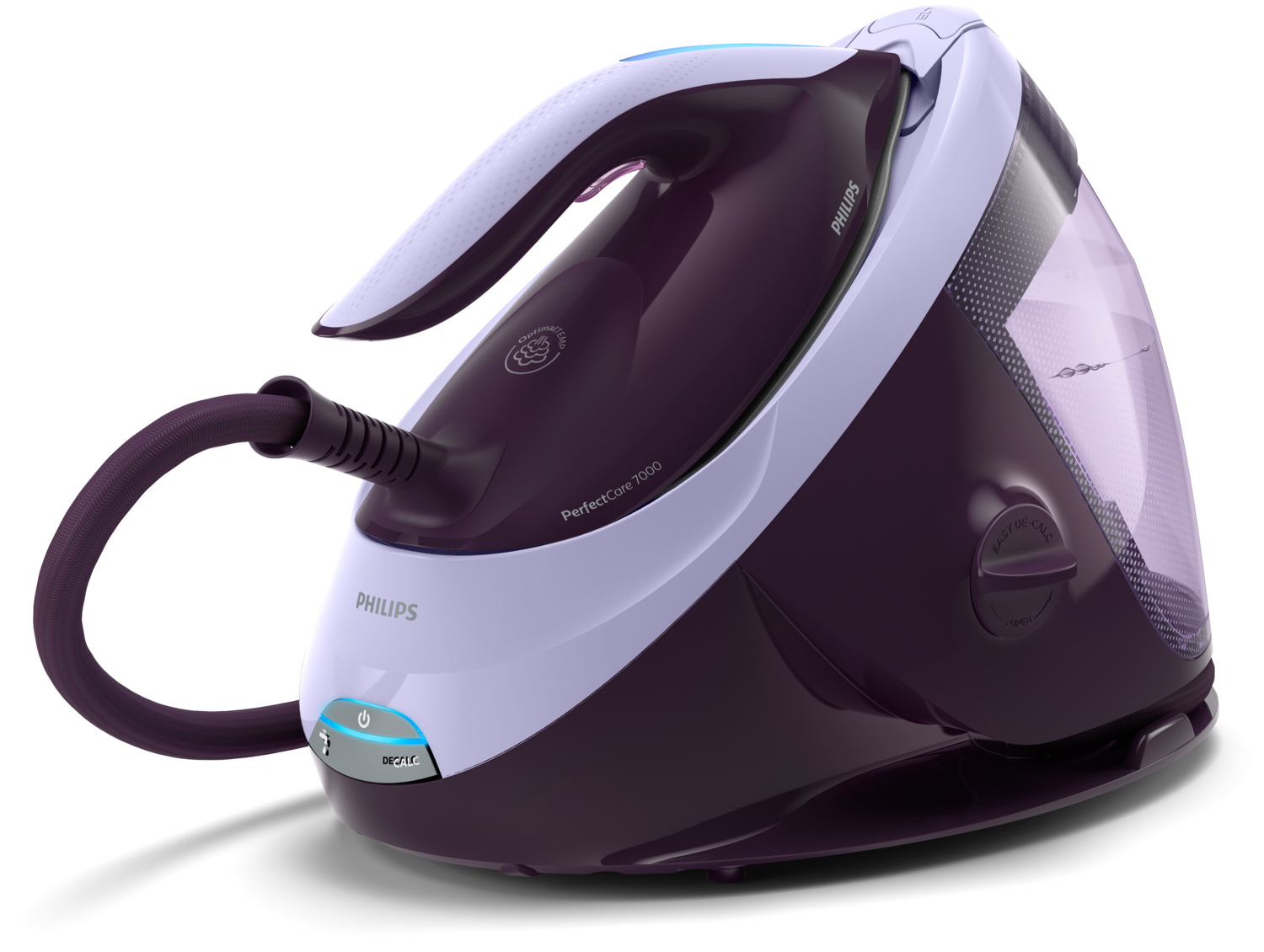 Philips 7000 series PSG7050/30 stoomstrijkijzer station 2100 W 1,8 l SteamGlide Elite-zoolplaat Violet