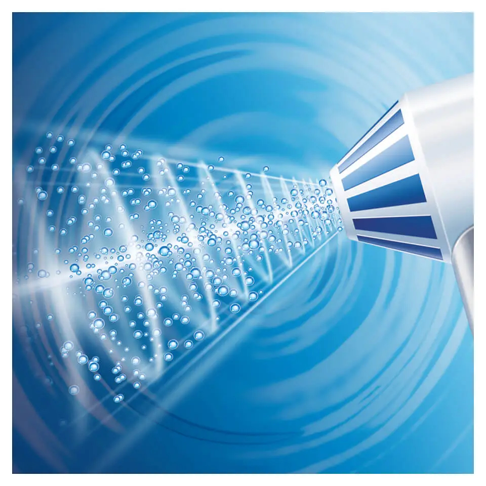 Oral-B Oxyjet Volwassene Roterende-oscillerende tandenborstel Wit - Afbeelding 6