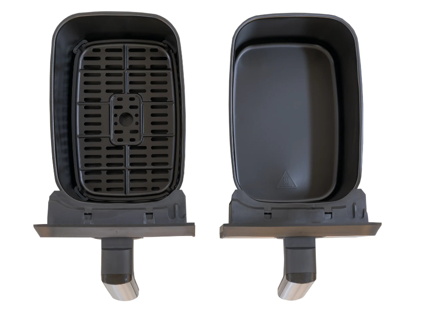 Unold 58685 friteuse Dubbel 8 l Vrijstaand 1700 W Heteluchtfriteuse Zwart, Grijs - Afbeelding 5