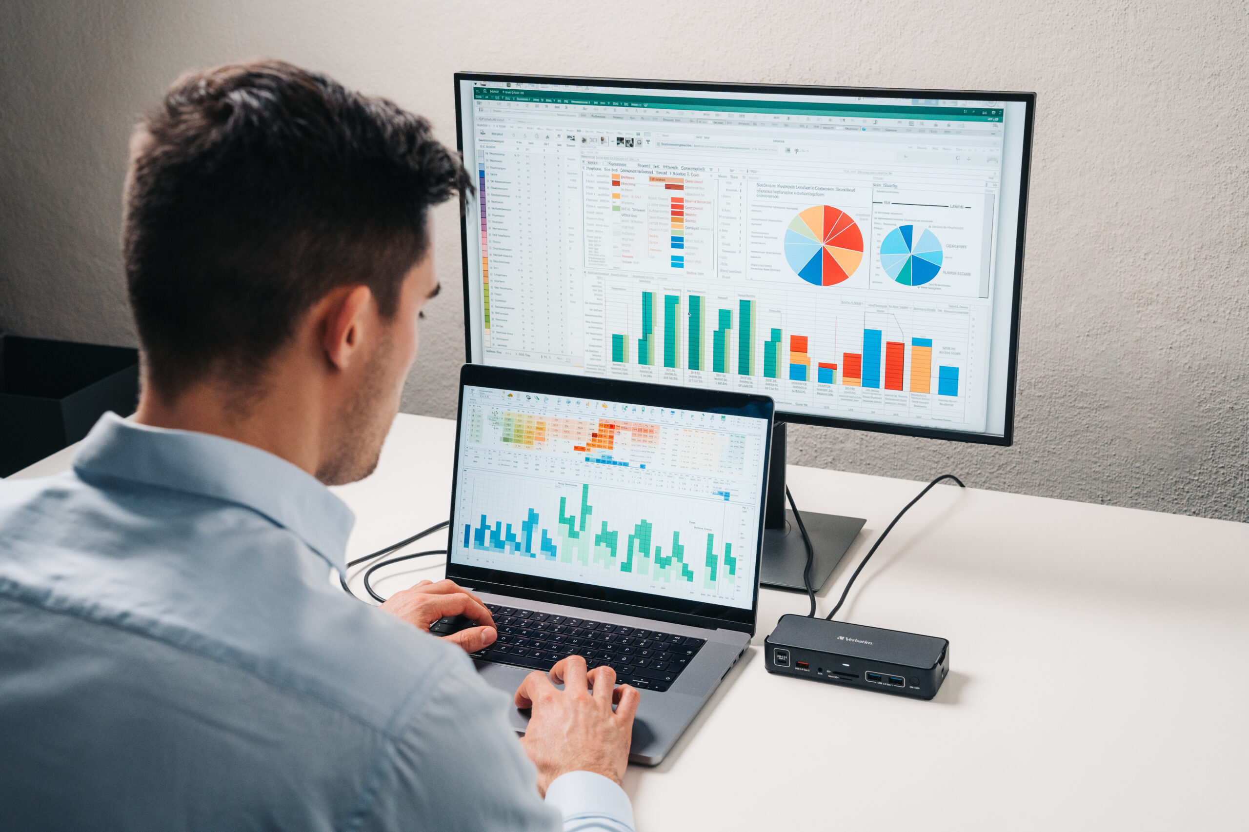 Verbatim USB-C Pro docking station CDS-15: 15 poorten - Afbeelding 11