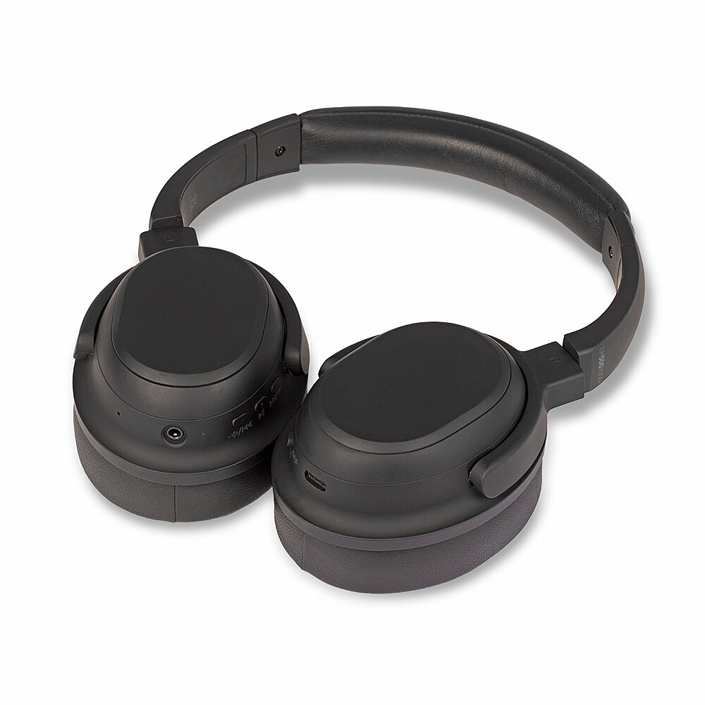 Lindy LH500XW+ Headset Bedraad en draadloos Hoofdband Muziek USB Type-C Bluetooth Zwart - Afbeelding 3