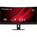 Viewsonic VG3456C computer monitor 86,4 cm (34") 3440 x 1440 Pixels UltraWide Quad HD LED Zwart