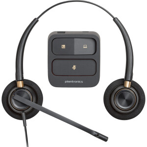 POLY EncorePro 520 Binaural Headset met Quick Disconnect