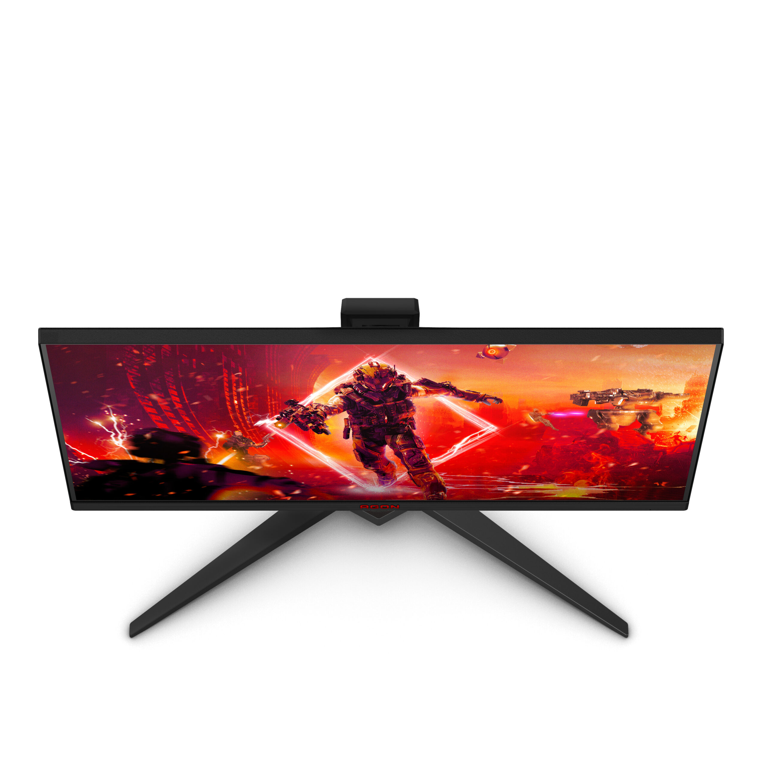 AOC AGON 5 AG275QZN/EU computer monitor 68,6 cm (27") 2560 x 1440 Pixels Quad HD Zwart, Rood - Afbeelding 5