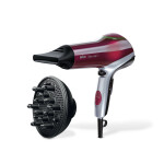 Braun HD770 haardroger 2200 W Rood, Zilver