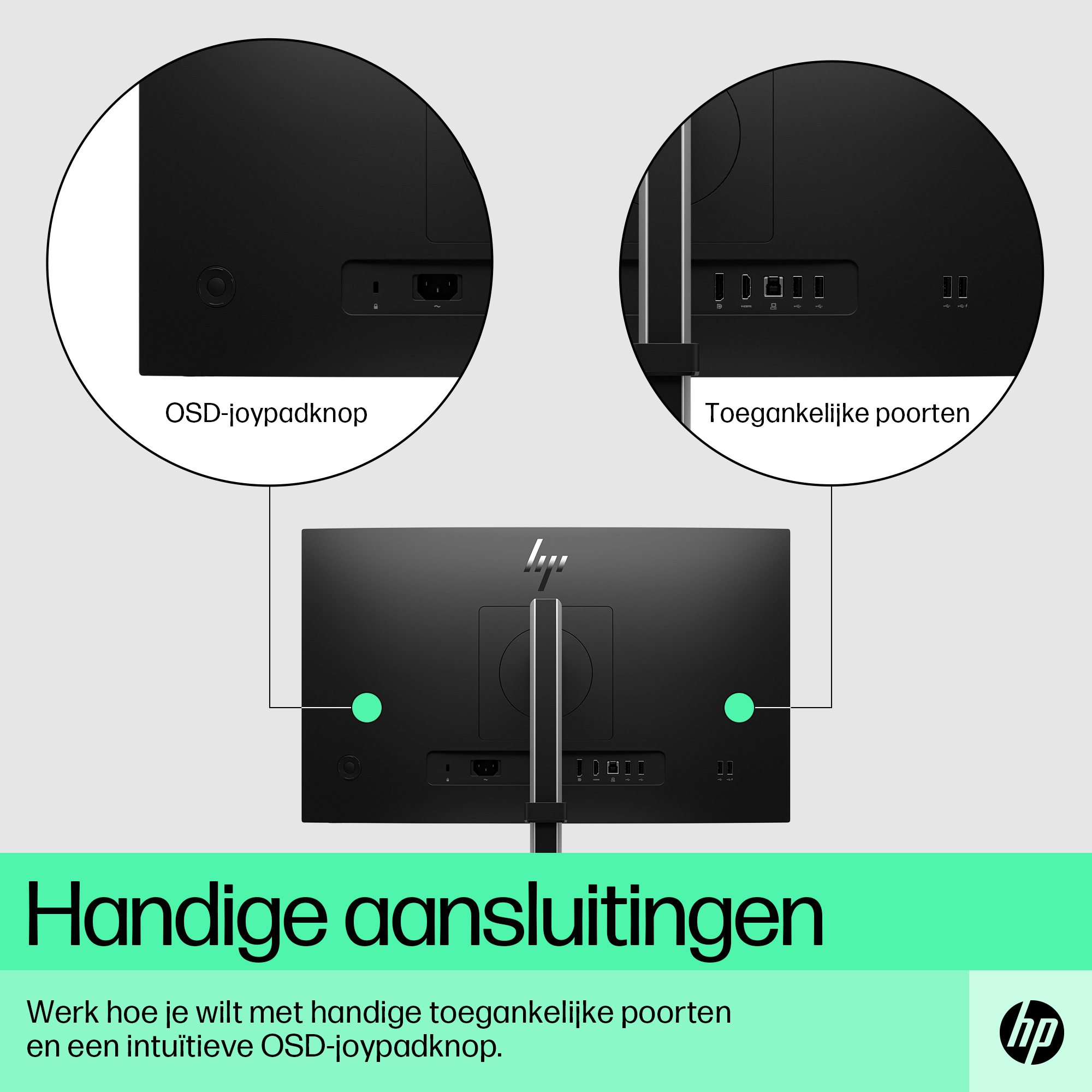 E22 G5 FHD - 22 inch - Full HD IPS LED Monitor - 1920x1080 - Pivot / HAS - Afbeelding 5