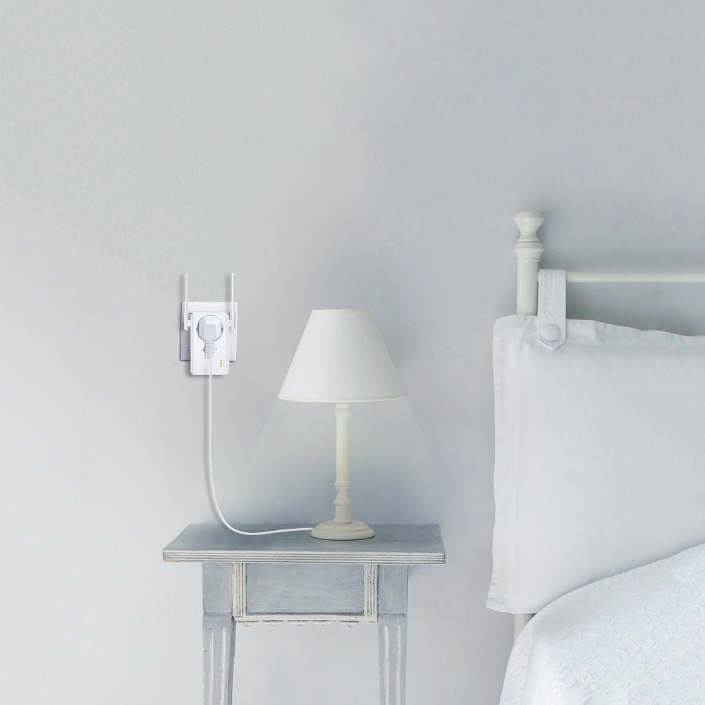 TP-Link TL-WA860RE PowerLine-netwerkadapter 300 Mbit/s Ethernet LAN Wifi Wit 1 stuk(s) - Afbeelding 5