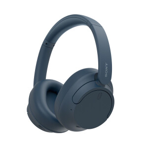 Sony WH-CH720N Headset Bedraad en draadloos Hoofdband Oproepen/muziek USB Type-C Bluetooth Blauw