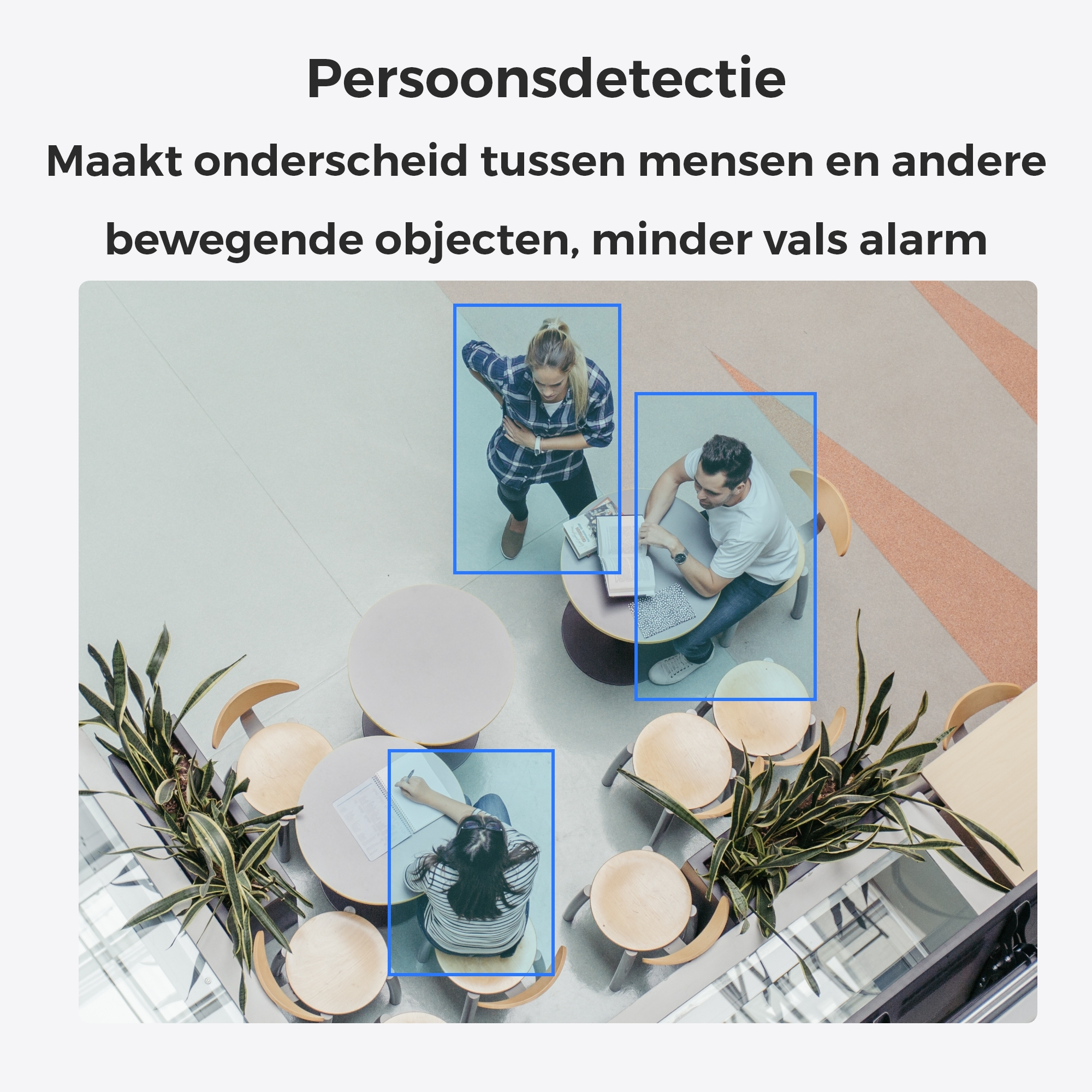 Reolink Fisheye Series Fisheye-serie W520 - 6MP Fisheye wifi-camera voor binnen, 360° zicht, meerdere weergavemodi, persoonsdetectie - Afbeelding 4