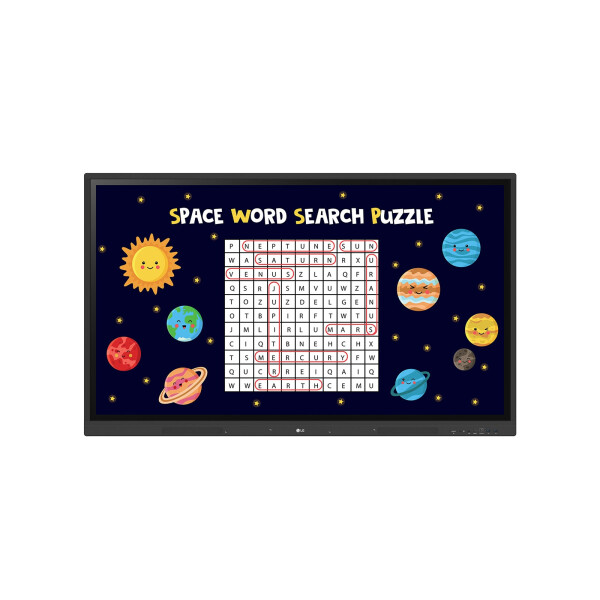 LG 75TR3DK-B interactief whiteboard 190,5 cm (75") 3840 x 2160 Pixels Touchscreen Zwart