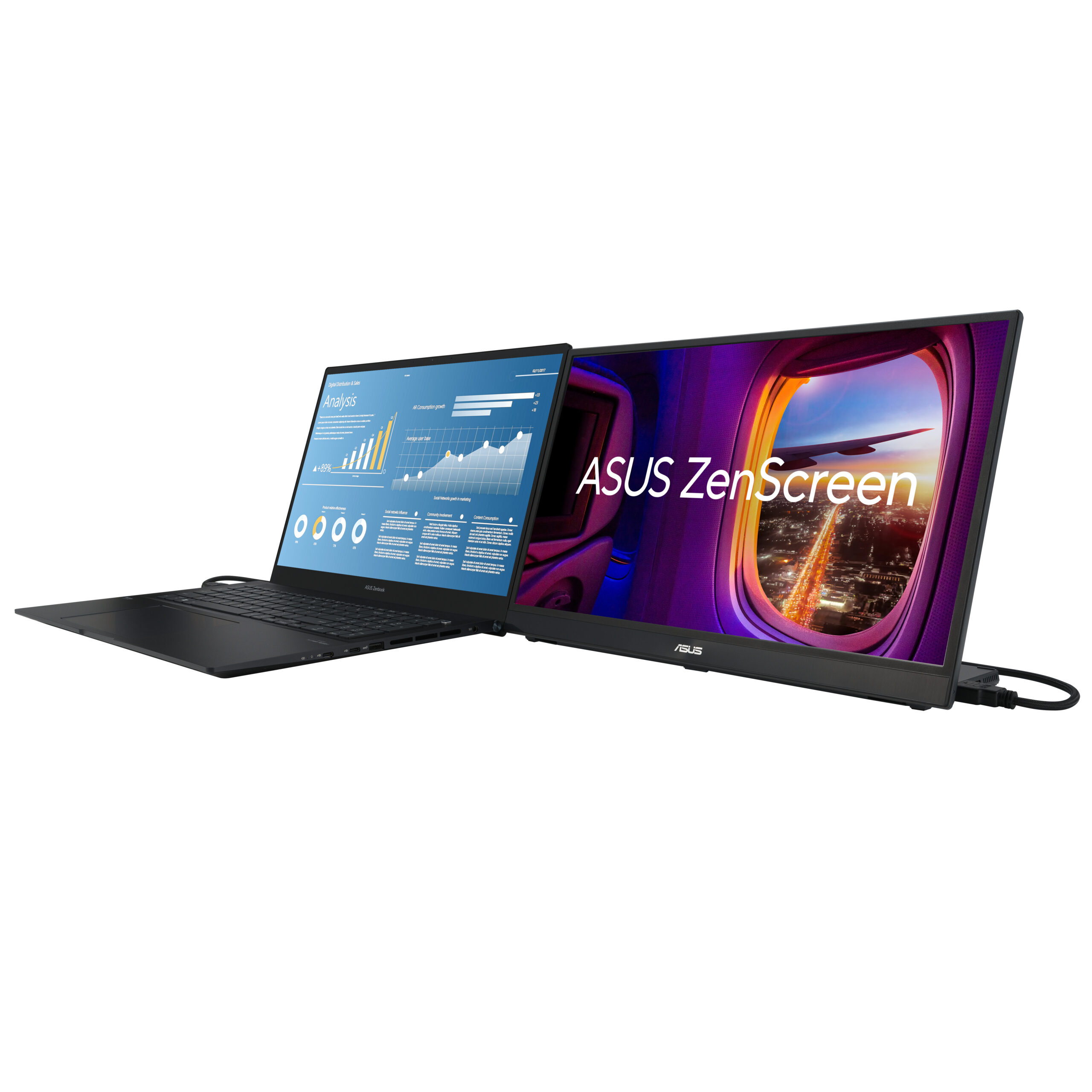 ASUS ZenScreen MB17AHG computer monitor 43,9 cm (17.3") 1920 x 1080 Pixels Full HD Zwart - Afbeelding 7