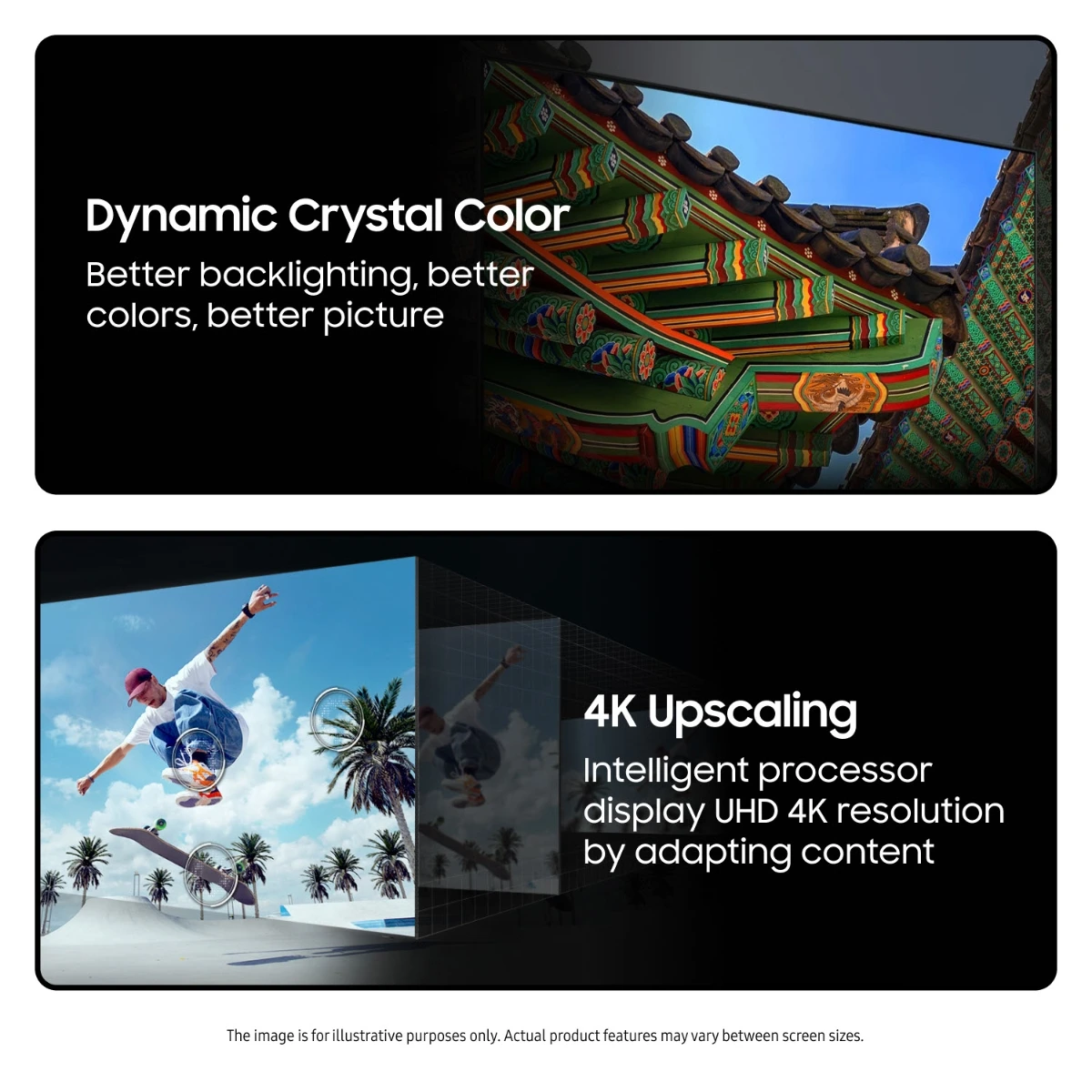 Samsung Smart Crystal UHD 4K XXL TV 65DU7100 (2024) 65″ - Afbeelding 6