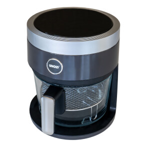 Unold 58695 friteuse Enkel 4,5 l Vrijstaand 1200 W Heteluchtfriteuse Zwart