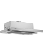 Bosch Serie 4 DFT63AC50 afzuigkap Semi-inbouw (uittrekbaar) Zilver 360 m³/uur D