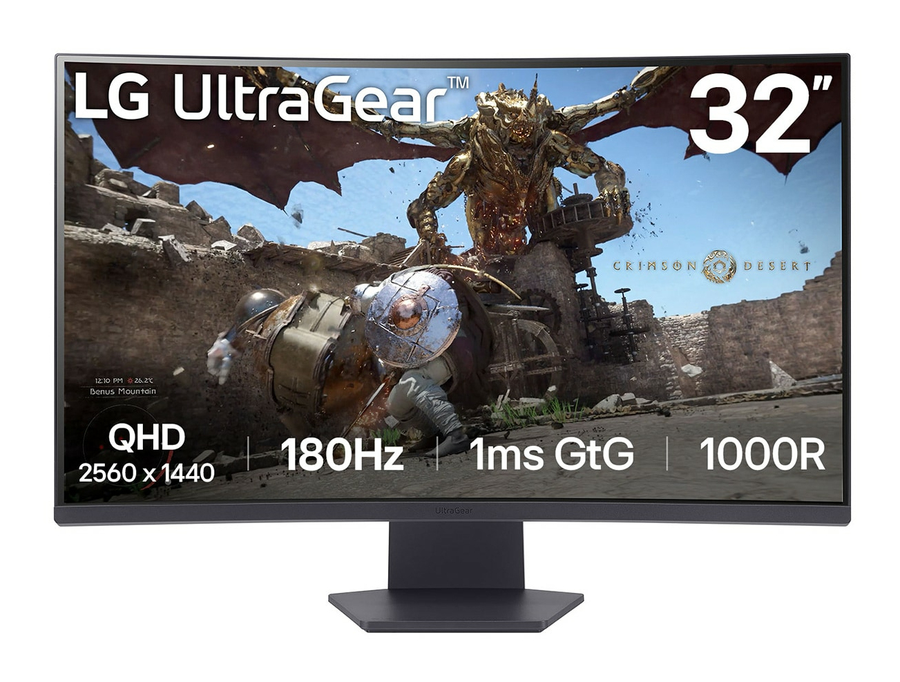 LG 32GS60QX-B computer monitor 80 cm (31.5") 2560 x 1440 Pixels Quad HD LCD Zwart