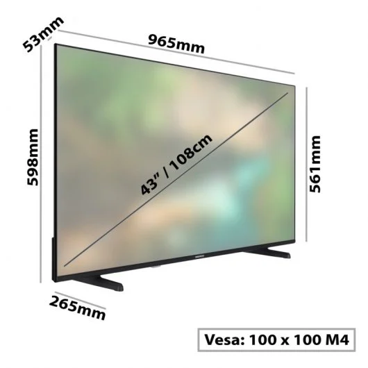 Daewoo Smart 4K TV 43DM56UV (2025) 43" - Afbeelding 7