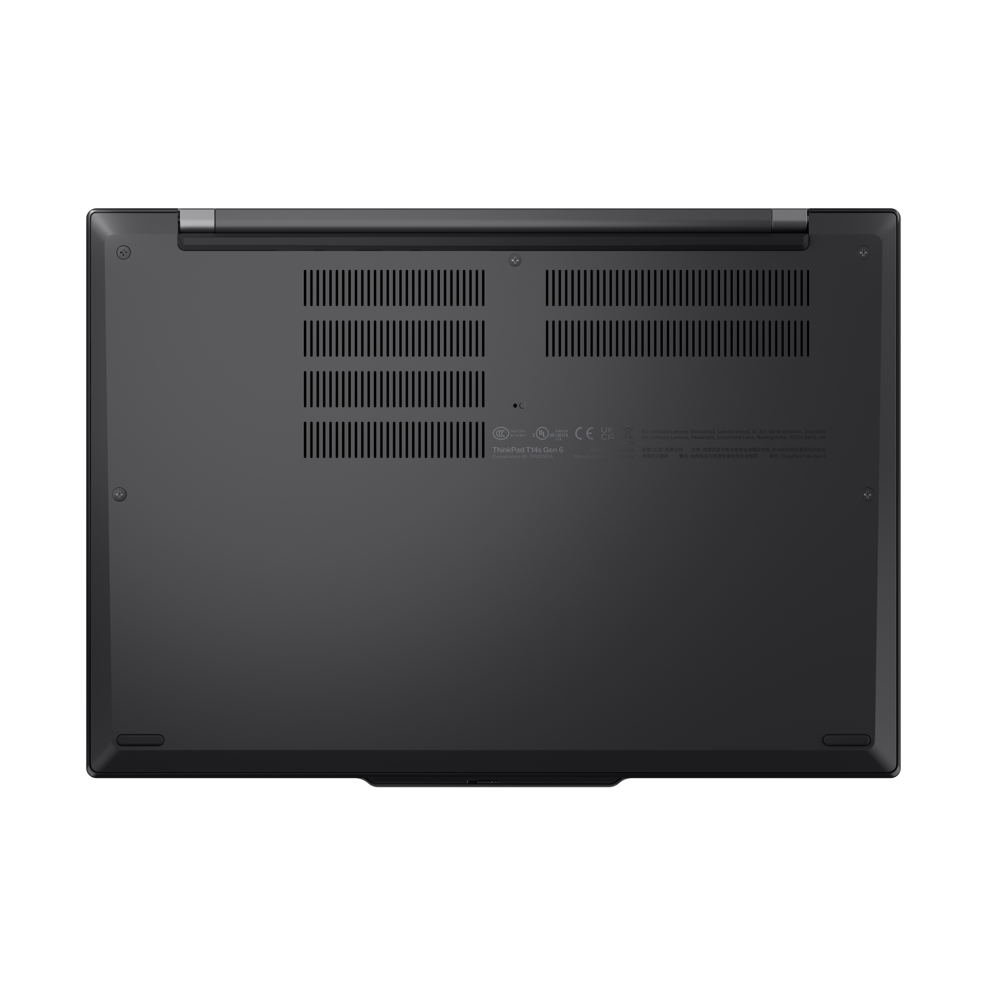 Lenovo ThinkPad T14s Gen 6 (Snapdragon) Copilot+ PC Qualcomm Snapdragon X1E-78-100 Laptop 35,6 cm (14") Touchscreen WUXGA 32 GB LPDDR5x-SDRAM 512 GB SSD Wi-Fi 7 (802.11be) Windows 11 Pro Amerikaans Engels Zwart - Afbeelding 6
