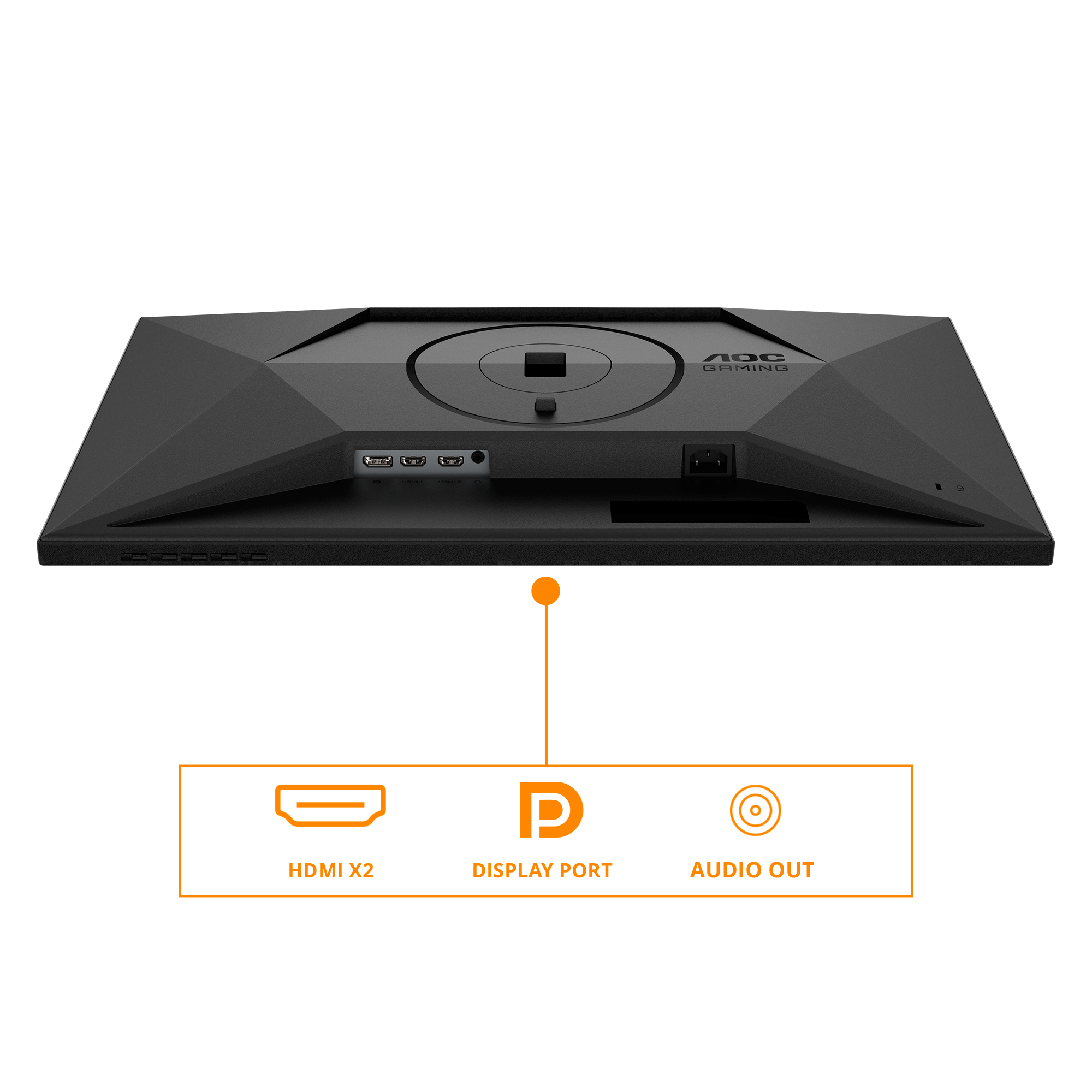 AOC G4 Q27G4XN computer monitor 68,6 cm (27") 2560 x 1440 Pixels Quad HD LCD Zwart, Grijs - Afbeelding 16