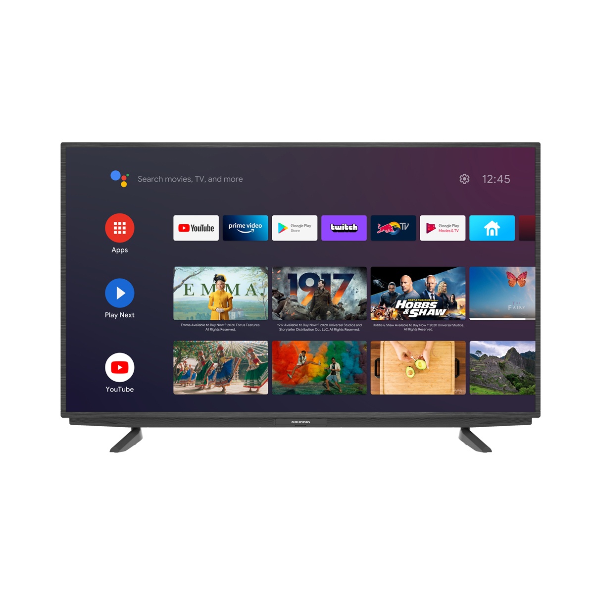 GRUNDIG VISION 7 4K Android Smart TV 43GFU7800B 43″ - Afbeelding 12