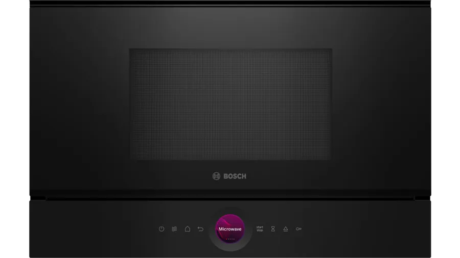 Bosch Serie 8 BFL7221B1 magnetron Ingebouwd Solo-magnetron 21 l 900 W Zwart