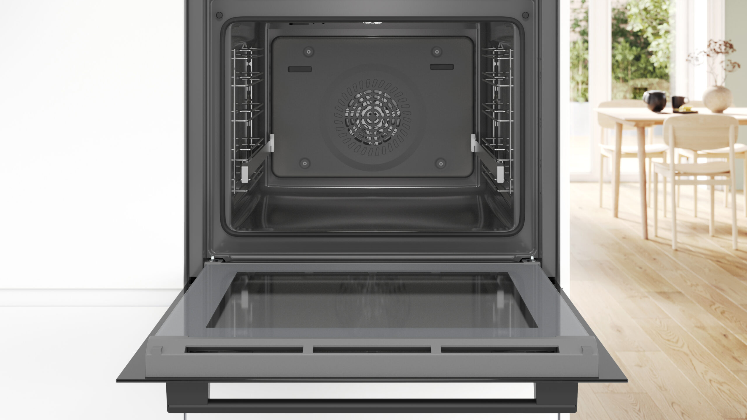 Bosch Serie 6 HRA5380B0 oven 71 l 3600 W A Zwart, Roestvrijstaal - Afbeelding 3