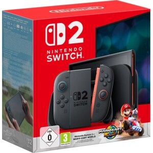 Nintendo Switch 2 - Mario Kart: World Bundel - Zwart