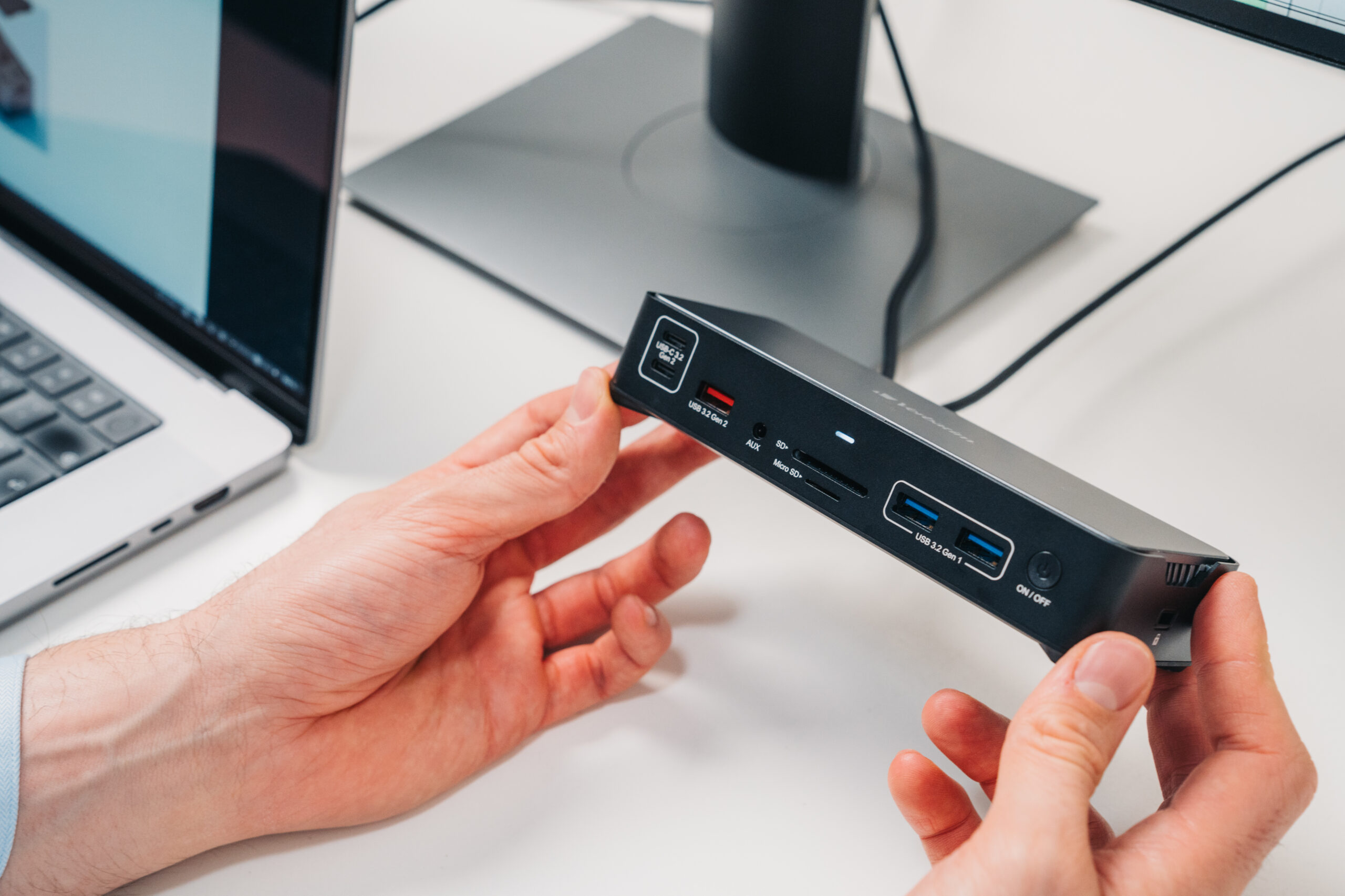 Verbatim USB-C Pro docking station CDS-15: 15 poorten - Afbeelding 8