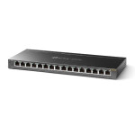 TP-Link TL-SG116E Unmanaged L2 Gigabit Ethernet (10/100/1000) Zwart