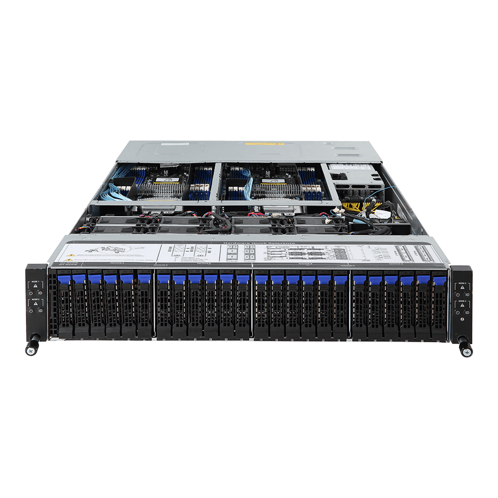 GIGABYTE H261-Z60 Socket SP3 Rack (2U) Zwart - Afbeelding 3