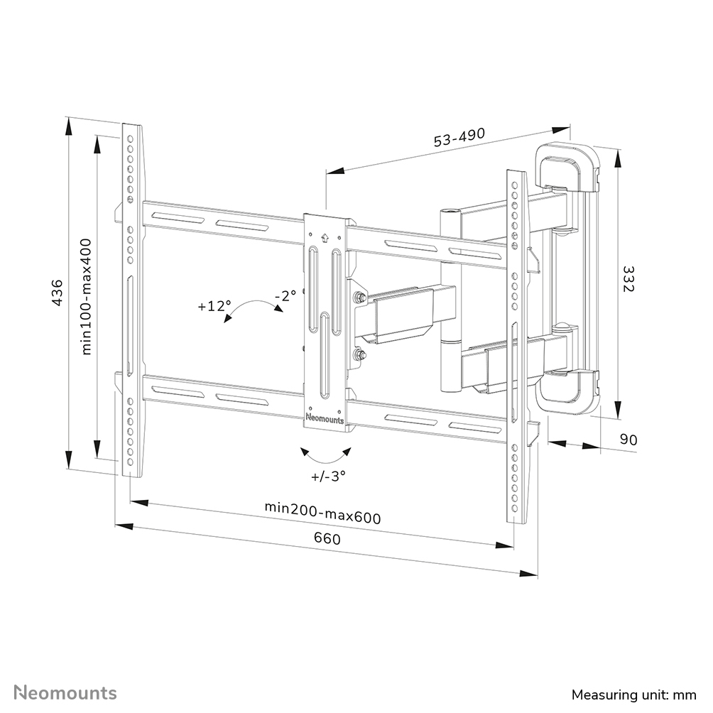 Maclean MC-723 TV wandsteun - Afbeelding 20