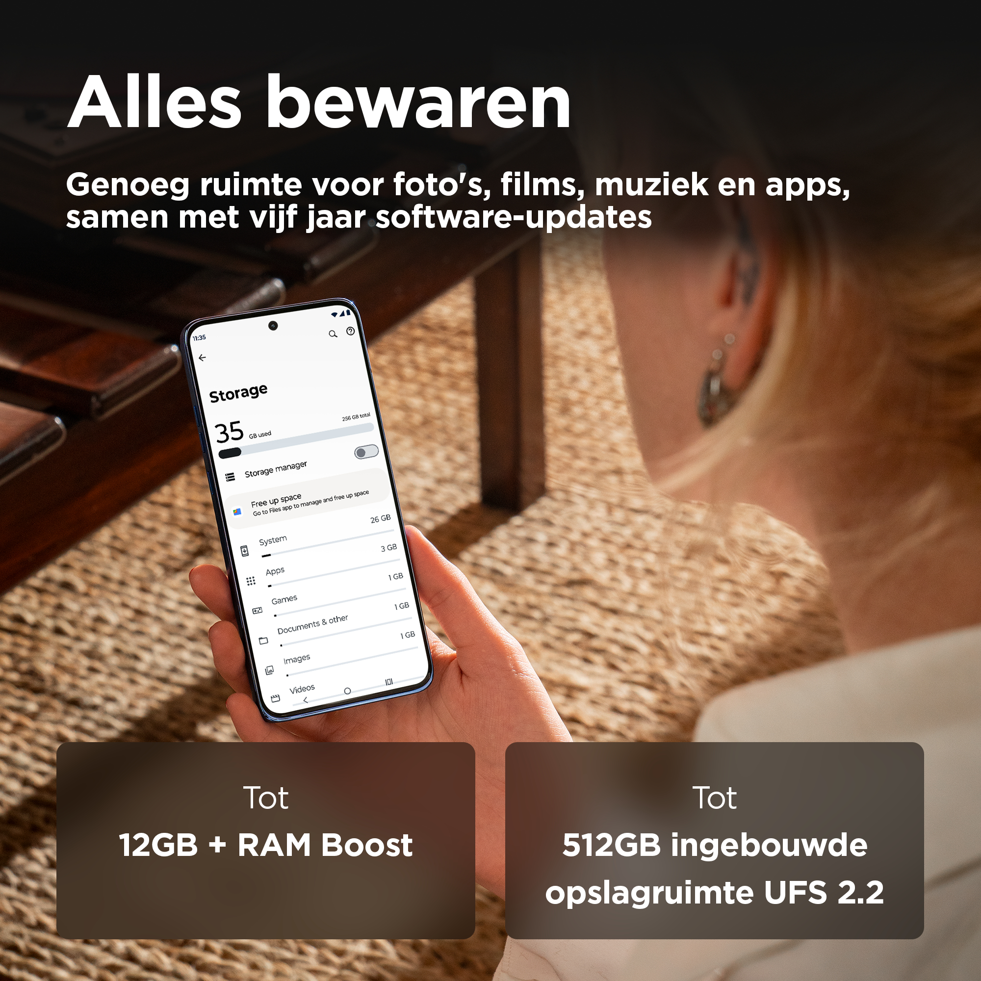 Motorola Edge 50 Neo 16,1 cm (6.36") Dual SIM Android 14 5G USB Type-C 12 GB 512 GB 4310 mAh Grijs - Afbeelding 5