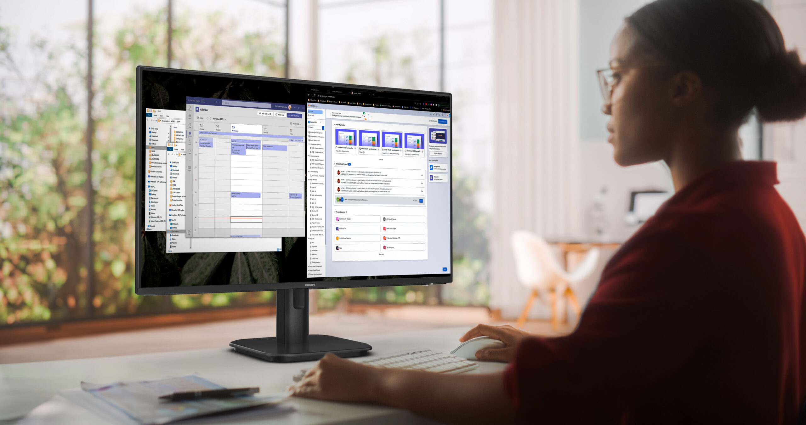Philips 1000 series 27E1N1100A/00 LED display 68,6 cm (27") 1920 x 1080 Pixels Full HD LCD Zwart - Afbeelding 17