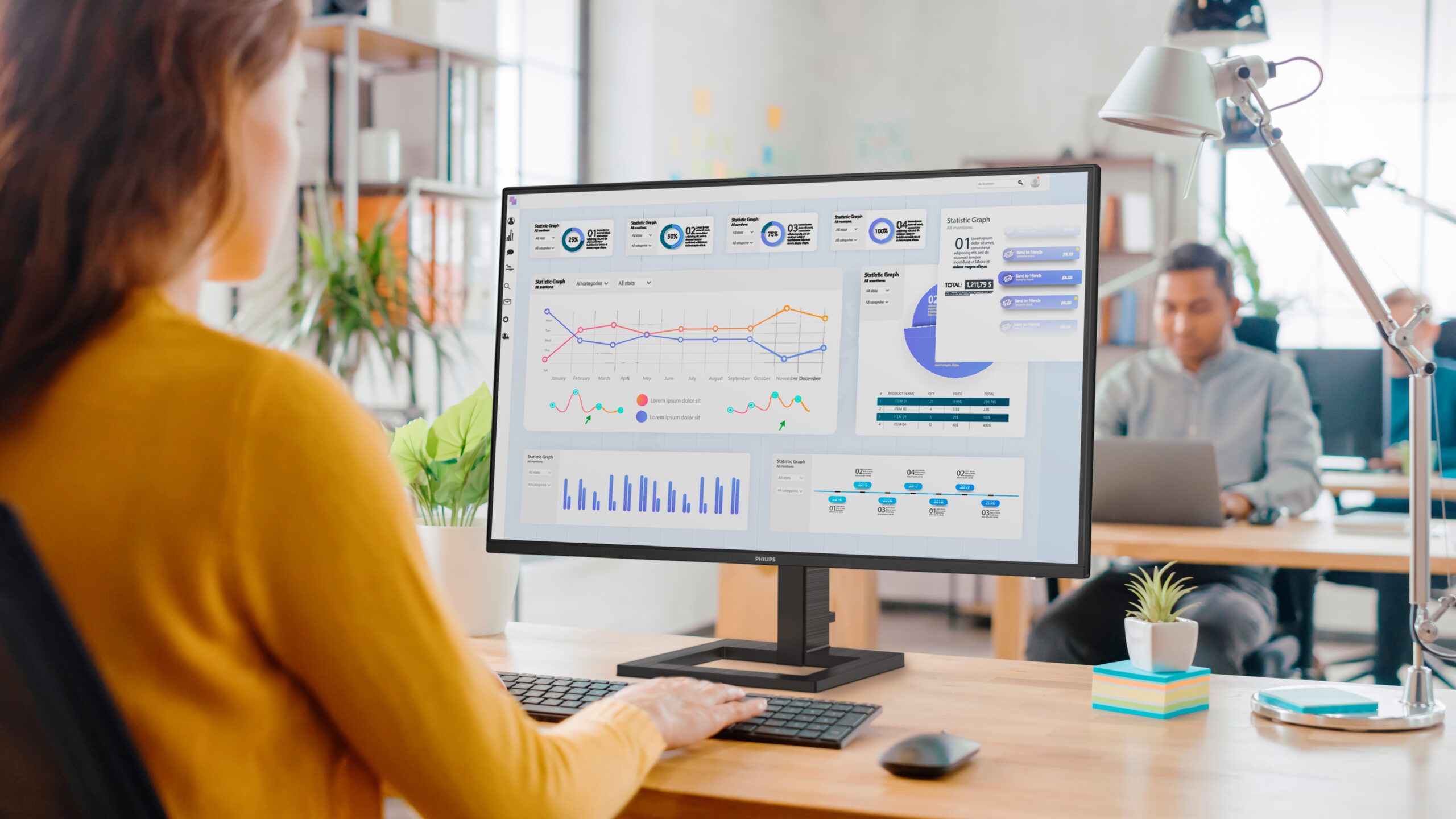 Philips 1000 series 27E1N1600AE/00 computer monitor 68,6 cm (27") 2560 x 1440 Pixels Quad HD LCD Zwart - Afbeelding 14