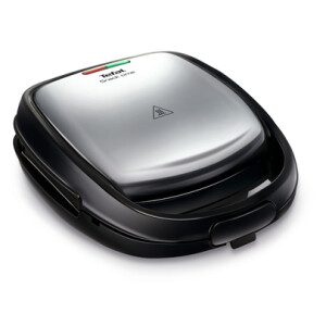 Tefal SW341D12 sandwich maker 700 W Zwart, Roestvrijstaal