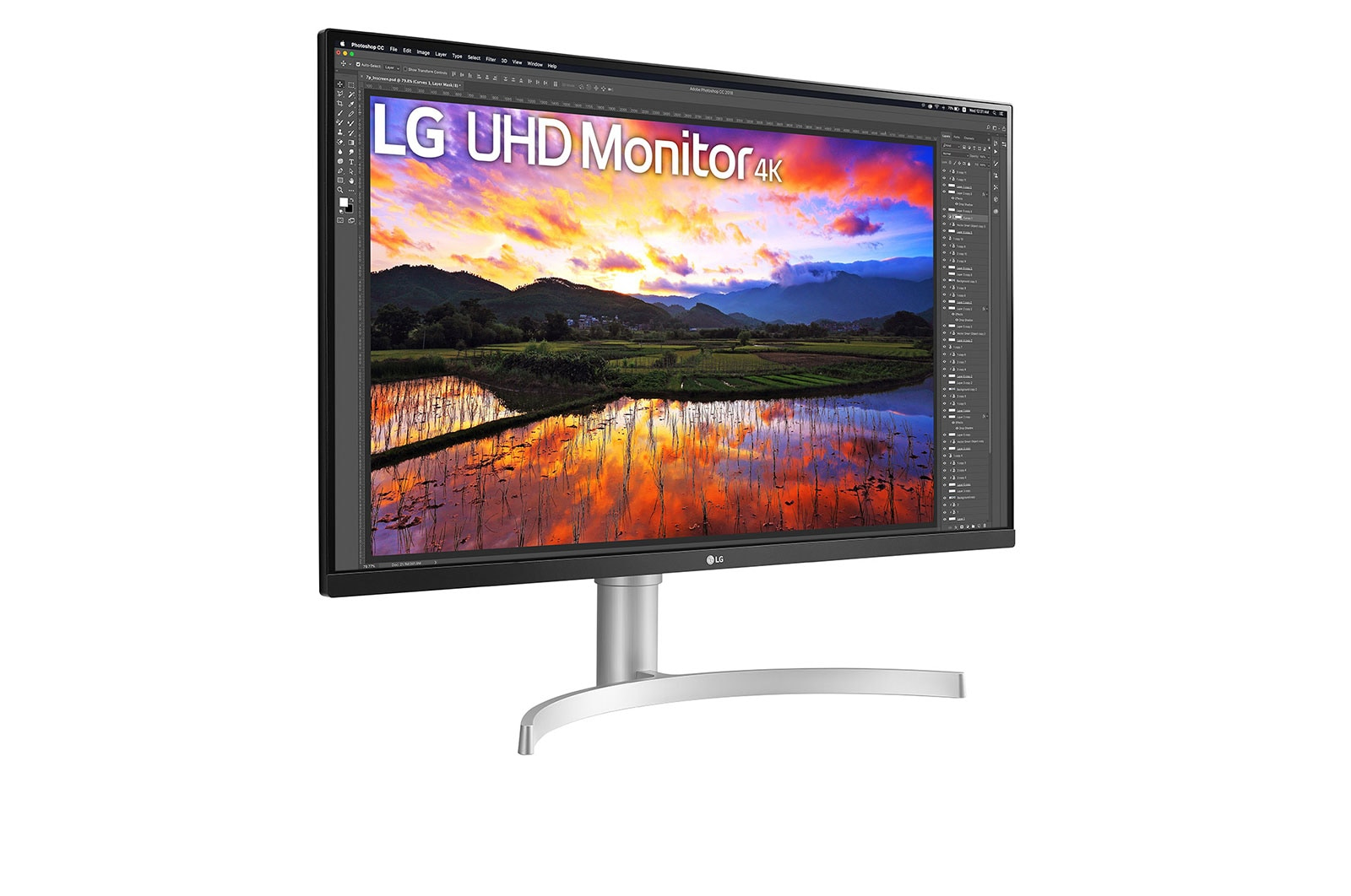 LG 32UN650P-W computer monitor 80 cm (31.5") 3840 x 2160 Pixels 4K Ultra HD LED Zilver - Afbeelding 4