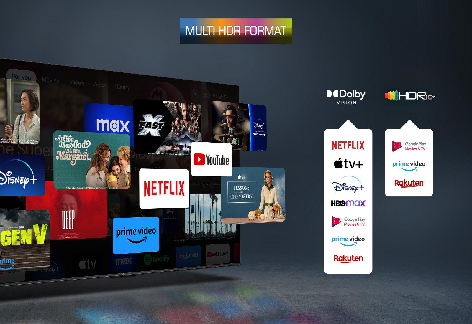 TCL Smart Android QLED+ TV 50C655 (2024) 50" - Afbeelding 10