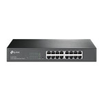 TP-Link TL-SG1016DE Managed L2 Gigabit Ethernet (10/100/1000) 1U Zwart