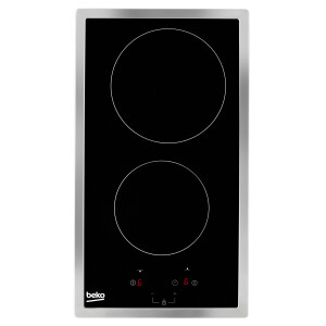 Beko HDMC32400TX kookplaat Roestvrijstaal Ingebouwd 30 cm Keramisch 2 zone(s)
