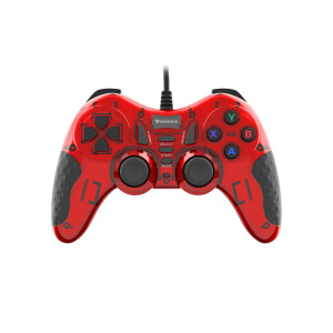 GENESIS MANGAN 200 Rood USB 2.0 Gamepad Analoog/digitaal PC