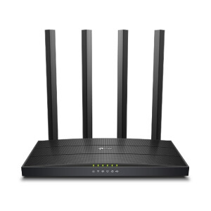 TP-Link Archer C6U draadloze router Gigabit Ethernet Dual-band (2.4 GHz / 5 GHz) Zwart