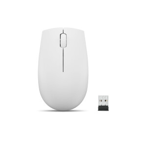 Lenovo 300 WIRELESS MOUSE?GREY muis Kantoor Ambidextrous RF Draadloos Optisch 1000 DPI