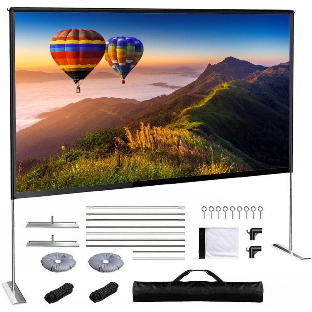 Projectiescherm iggual IGG317402 100" - Afbeelding 2