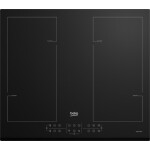Beko HII64206F2MT Zwart Ingebouwd 60 cm Inductiekookplaat zones 4 zone(s)