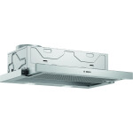 Bosch Serie 2 DFM064W54 afzuigkap Semi-inbouw (uittrekbaar) Metallic, Zilver 388 m³/uur B
